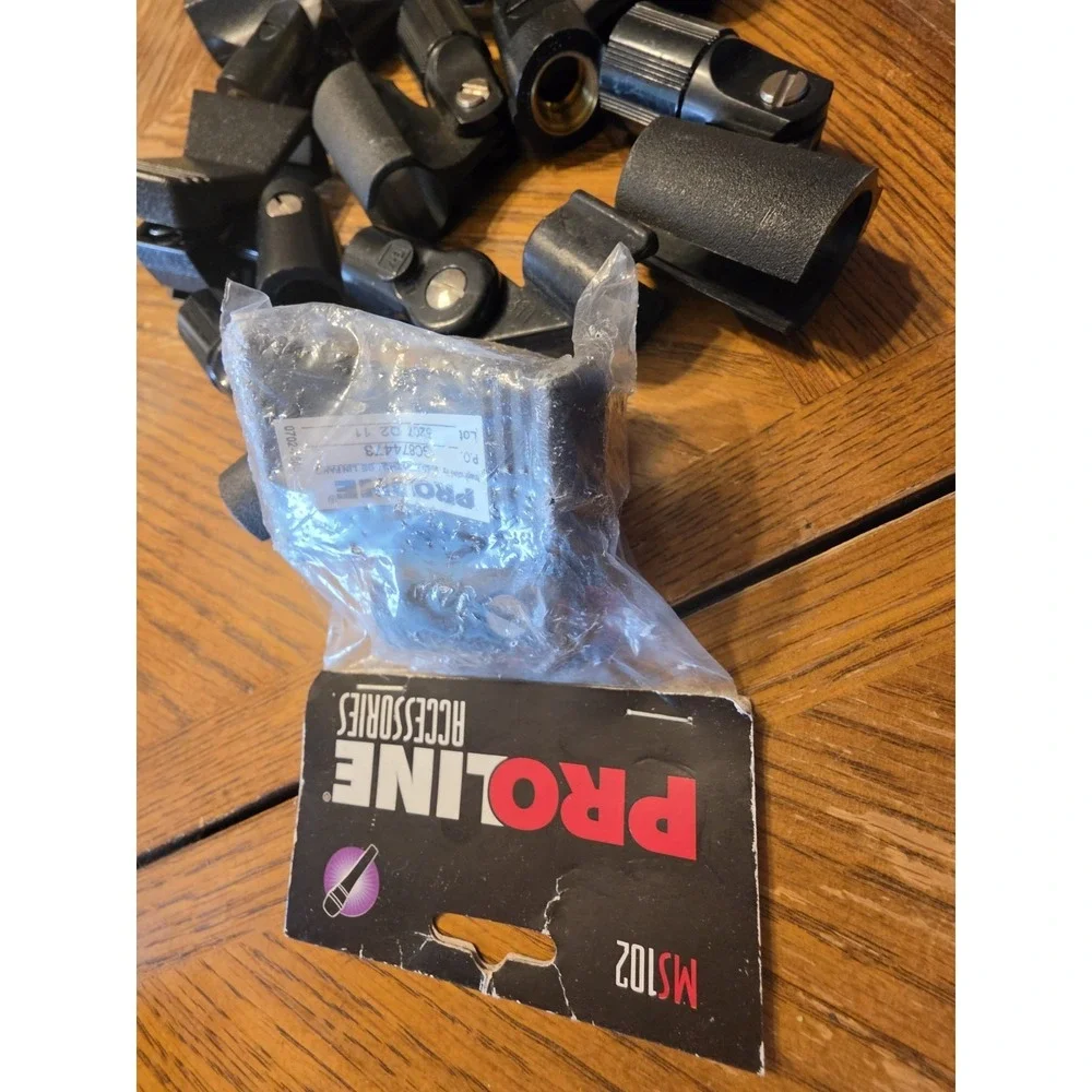 9 Mic Clips, Various Brands